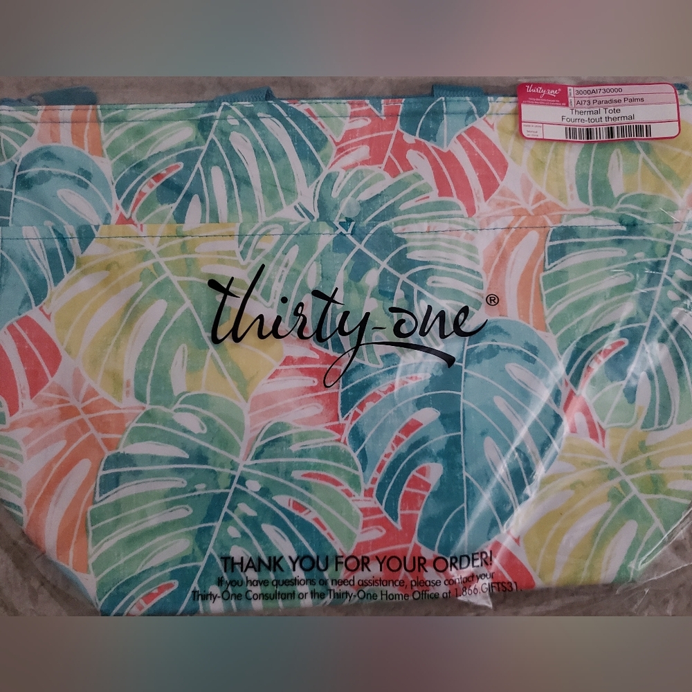 Thirty-One Thermal Tote Paradise Palms New